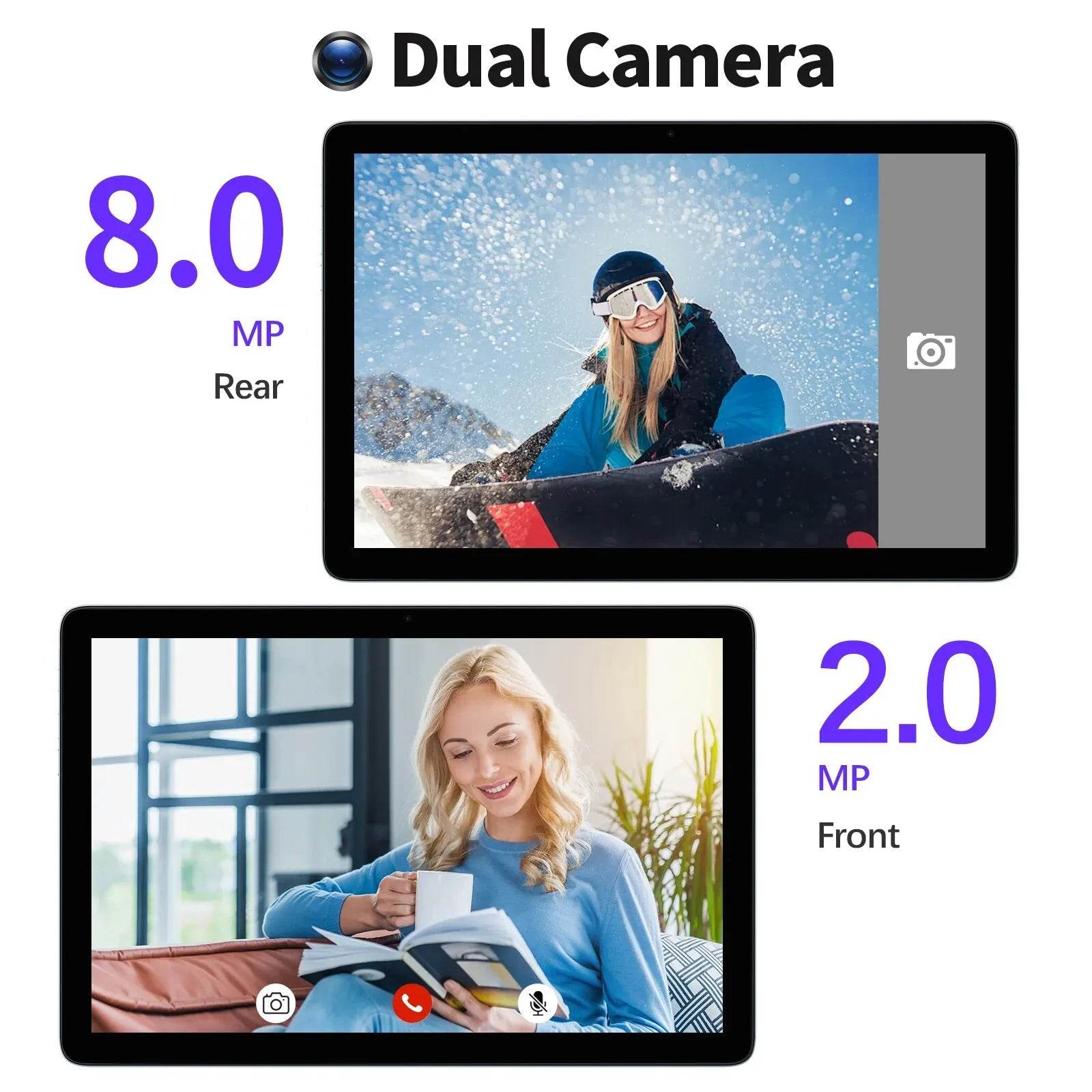 PRITOM TAB11 Android 14 Tablet 10 Inch, 8GB(4+4 Expand) RAM + 128GB ROM, Octa Core, 5G WiFi, with Keyboard, Mouse, Case - Price Value Store