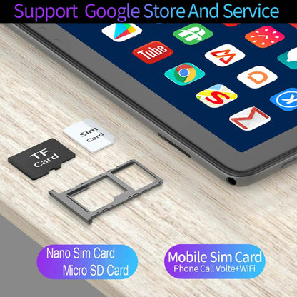 Global Version New 10.1 Inch Pad Octa Core 4GB RAM 64GB ROM Google Play Android Wifi Bluetooth 3g Phone Call Tablets 5000mAh - Price Value Store