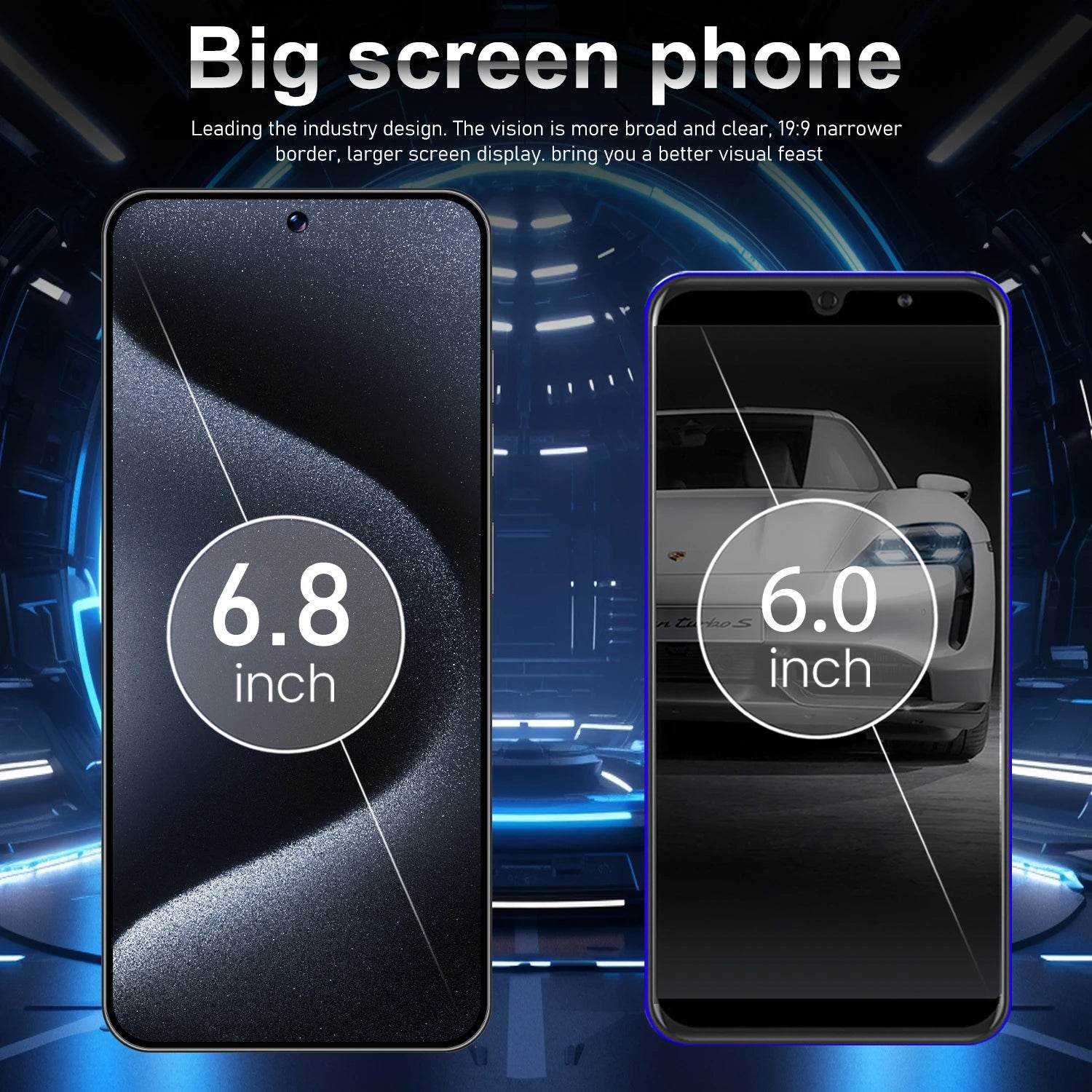 Smartphone Note 14 Pro Android 5G phone,6000mAH,12GB RAM 256G 512G 1TB ROM,6.8Inch,1920x1080HD,24+48MP,MTK10 Core Global Vision - Price Value Store