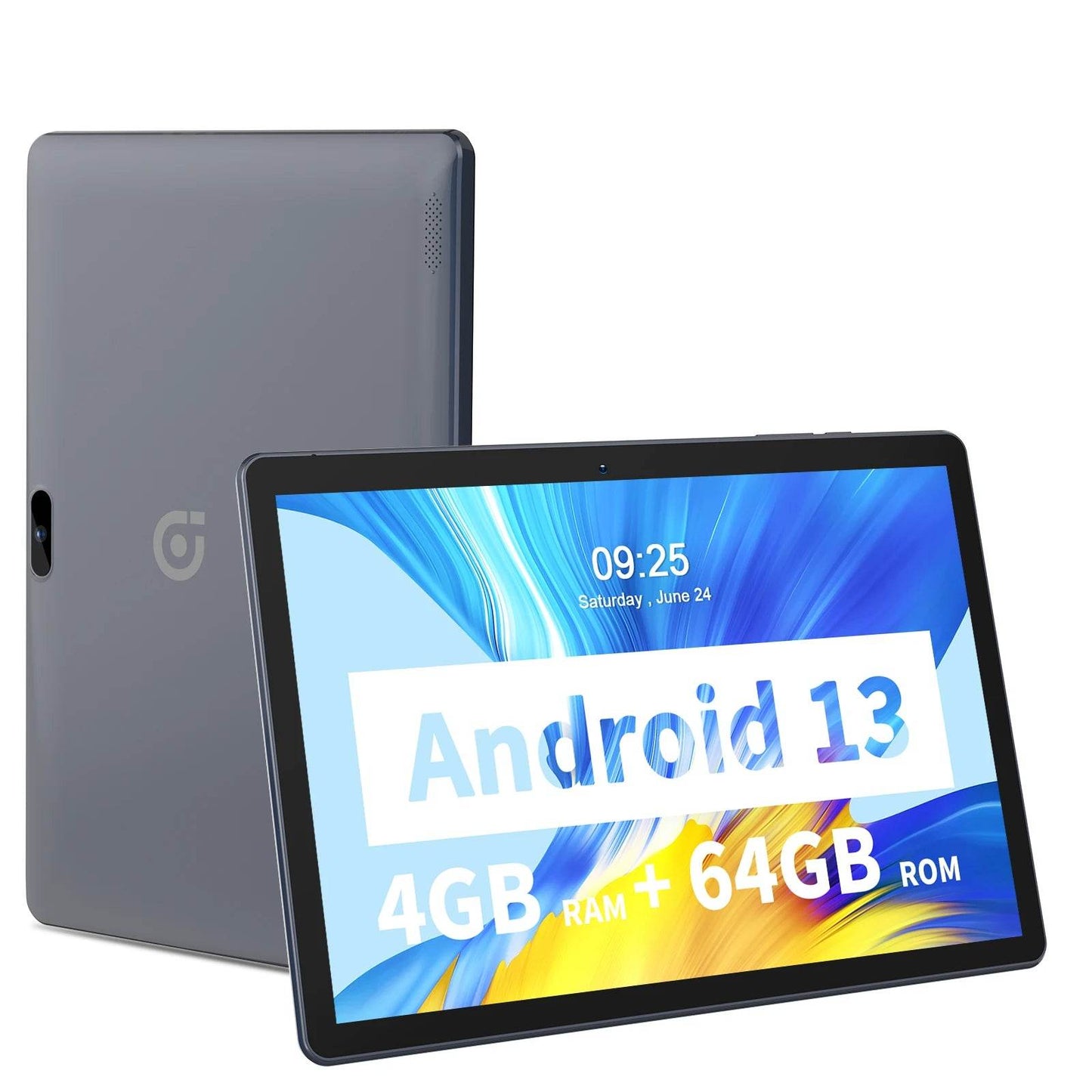 PRITOM 10 Inch Tablet PC with SIM Slot Android 13 64 GB Quad Core Touch Screen WiFi GPS Support 3G Phone Call - Price Value Store