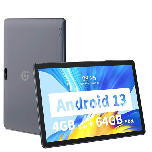 PRITOM 10 Inch Tablet PC with SIM Slot Android 13 64 GB Quad Core Touch Screen WiFi GPS Support 3G Phone Call - Price Value Store