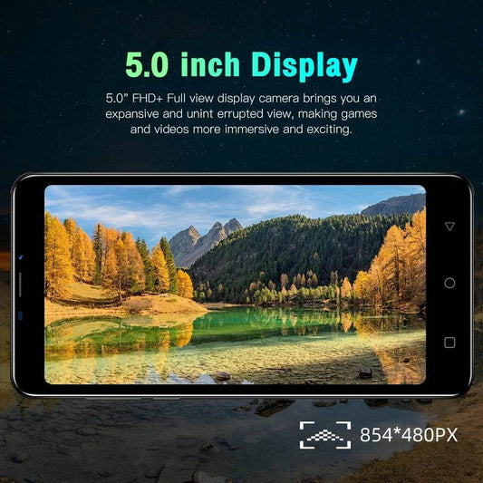 FUFFI Note 13 Pro Cell phone 16GB ROM 2GB RAM 5.0 inch Google Play Store Smartphone Android Dual SIM 2+8MP Camera Mobile phones - Price Value Store
