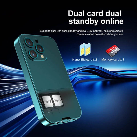 2024 SERVO V9 Model Small Mobile Phone 2G GSM 2 SIM Cards Magic Voice MP3/MP4 FM Radio 2.01inch Display Cheap Telephone Original - Price Value Store