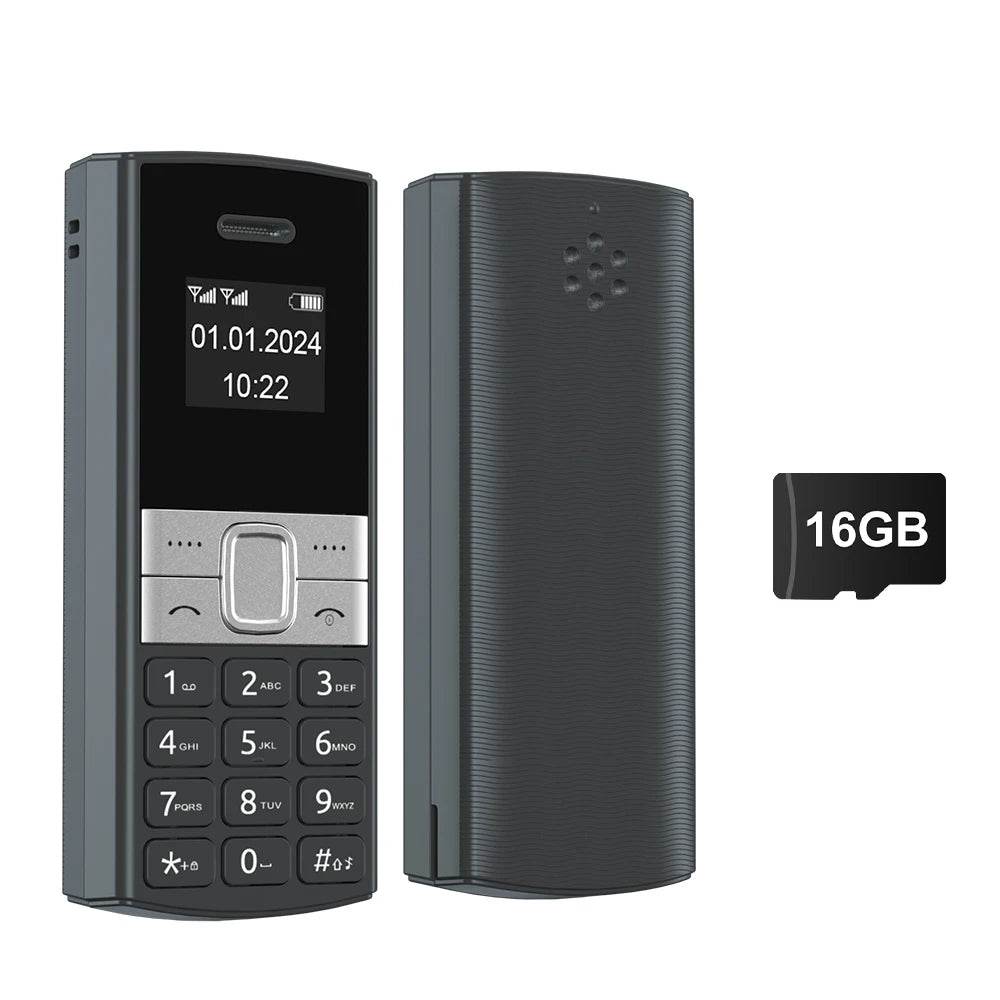 SERVO BM150 Super Small Feature Mobile Phone 2 SIM Standby Speed Dial Auto Call Record Blacklist Mini Button Smallest Telephones - Price Value Store