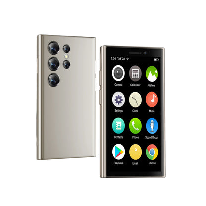 SERVO Android Mini Smartphone 3G Network Dual SIM Card Play Store Face Unlock WiFi GPS 5MP Camera 3.0" Small Cell Phone Portable