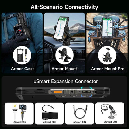 Ulefone Armor 28 Pro 5G AI Rugged Phone 512GB ROM Smartphone 120W MTK Dimensity 7300 10600mAh 6.67”AMOLED 64MP Mobile phone - Price Value Store