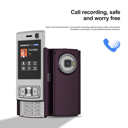 SERVO N95 PRO Mini Slider Mobile Phone 2.0" Display GSM 2 SIM Card Speed Dial Magic Voice Wireless Radio Small Cellphones Type-C