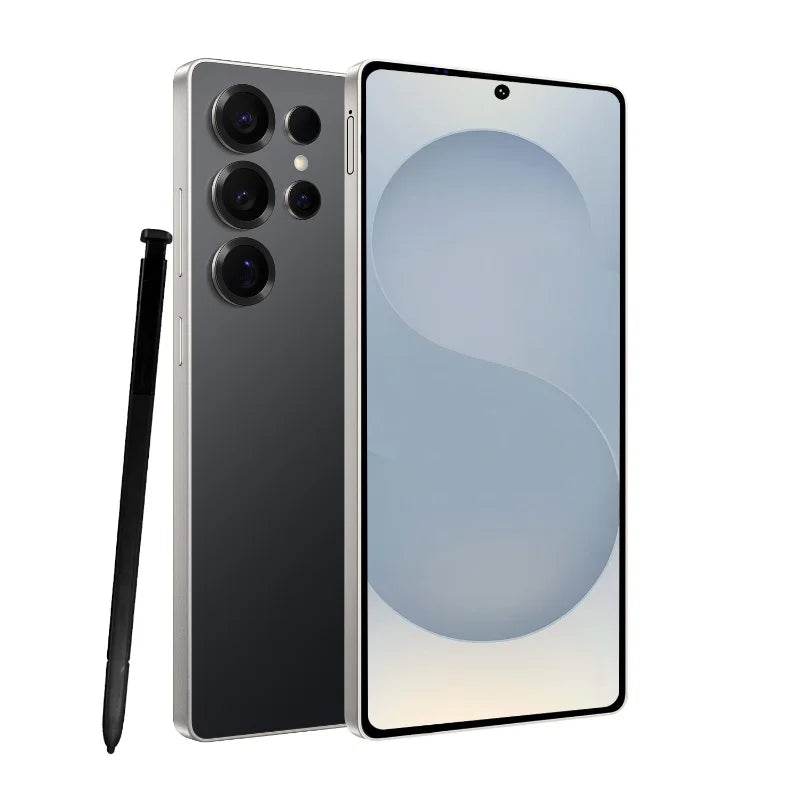 Global Vision S25 Ultra Smartphone 5G Android 12 8GB RAM 512GB ROM 6.8 Inch Phone 1920x1080HD 24+48MP 4 5G Network Mobile Phones - Price Value Store