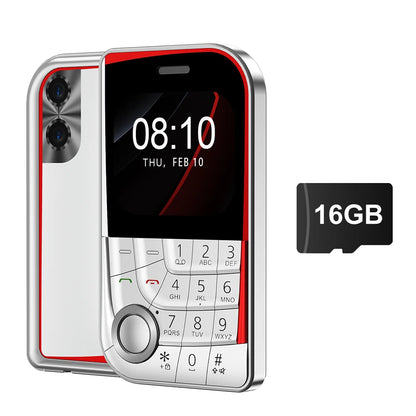 SERVO V10 Dual SIM Mobile Phone Magic Voice Speed Dial FM Radio Camera Flashlight Type-C Port 2.01" Screen Key Feature Cellphone