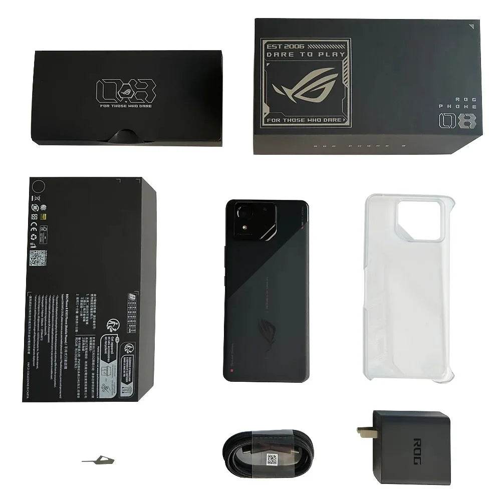 Original ASUS ROG Phone 8 Smartphone Snapdragon 8 Gen 3 6.78'' 165HZ E-Sports Screen 5500mAh 65W Fast charging ROG 8 Gaming NFC - Price Value Store