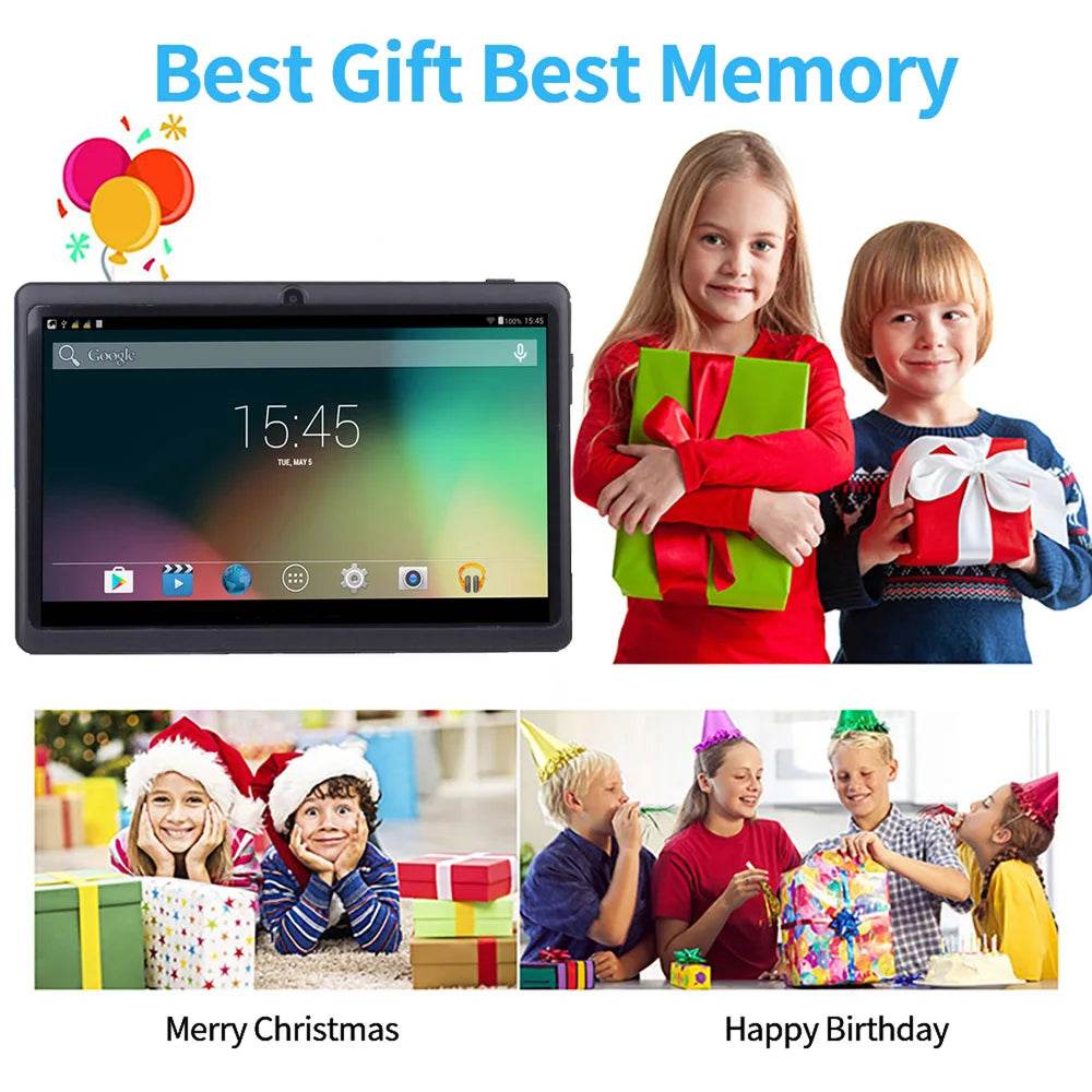 BDF-Q8 New 7 Inch Tablets Android 13, 4GB RAM 64GB ROM, 1TB Expand, WiFi, 4000mAh Battery,Dual Camera, Google Learning Tablet PC - Price Value Store