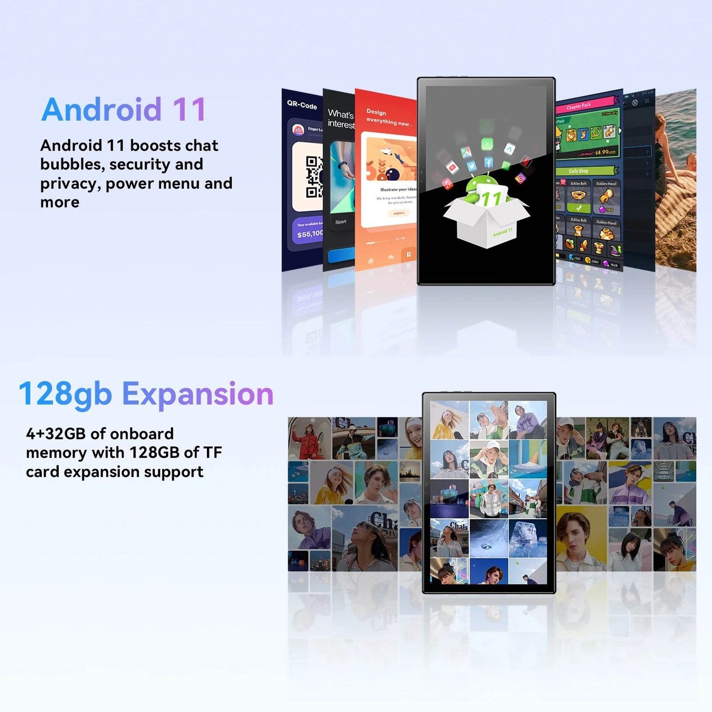 Adreamer Tablet Android11 10.1 Inch 1280x800 IPS Display RK3566 Quad Core 4GB 32GB 6000mAh Wifi Cheap Tablets PC for Kid/Student - Price Value Store