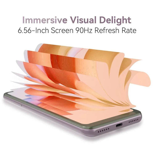 Android Smartphone Cubot A10, 12GB RAM (4GB+8GB), 128GB ROM, Octa-core, 6.56-Inch 90Hz Screen, 5100mAh, 48MP, 5G WiFi, 4G Phone - Price Value Store