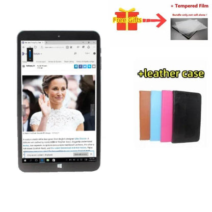 8GB RAM 128GB ROM Windows 10 Tablet 8 INCH 64bit Intel x5-Z8300 Quad Core Ultra-thin Bluetooth WiFi With Tempered Film Free Gift - Price Value Store