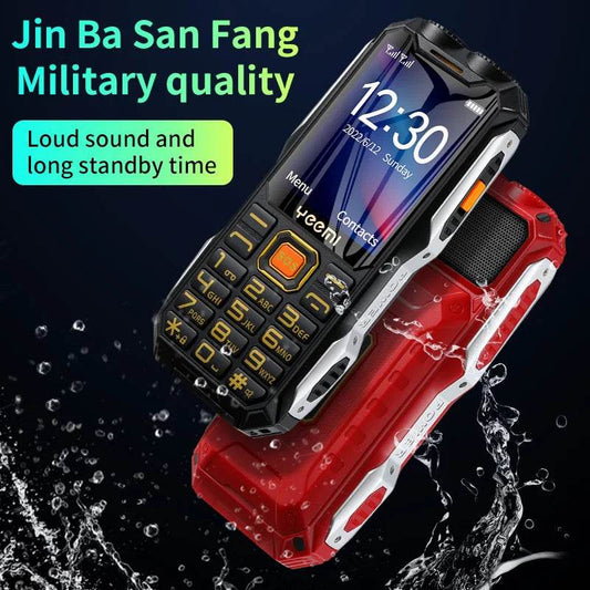 Q8 GSM 2G Rugged Mobile Phone Big Battery Double Flashlight 2.4inch HD Screen Dual Sim Large Button Cheap Cellphone For Elderly - Price Value Store