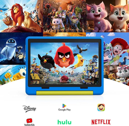Kid Tablet 10 Inch Android 14 Octa Core 8GB RAM 64GB ROM 128GB Expandable 5000mAh WiFi Bluetooth Children's Gift Kids Software - Price Value Store