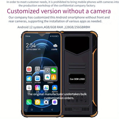 Without camera X9 Phone 6GB+128GB zello PTT 4G LTE Octa core Android 12 GPS 6.5"inch Support dark mode Support OEM