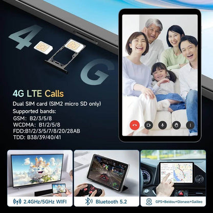 Alldocube iPlay 60 Mini Pro Tablet 8.4inch Android14 16GB(8GB+8GB) RAM 256GB ROM FHD 1920x1200 Dual SIM 4G LTE 6050mAh Battery - Price Value Store