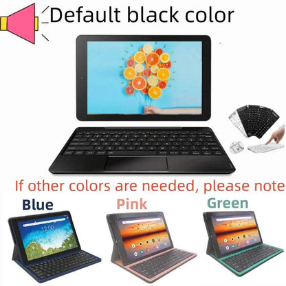 Flash Sales 10.1'' Android 9 2in1 Tablet PC 2GB RAM 32GB ROM 1280x800 IPS Bluetooth-compatible Dual Cameras With Keyboard - Price Value Store