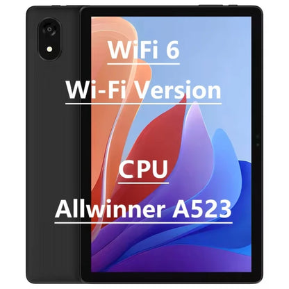 Alldocube iplay 60S 4G-LTE/WiFi Version 10.1" Tablet 4GB+8GB RAM 128GB ROM Android 14 OS 6200mAh Big Battery WiFi 6