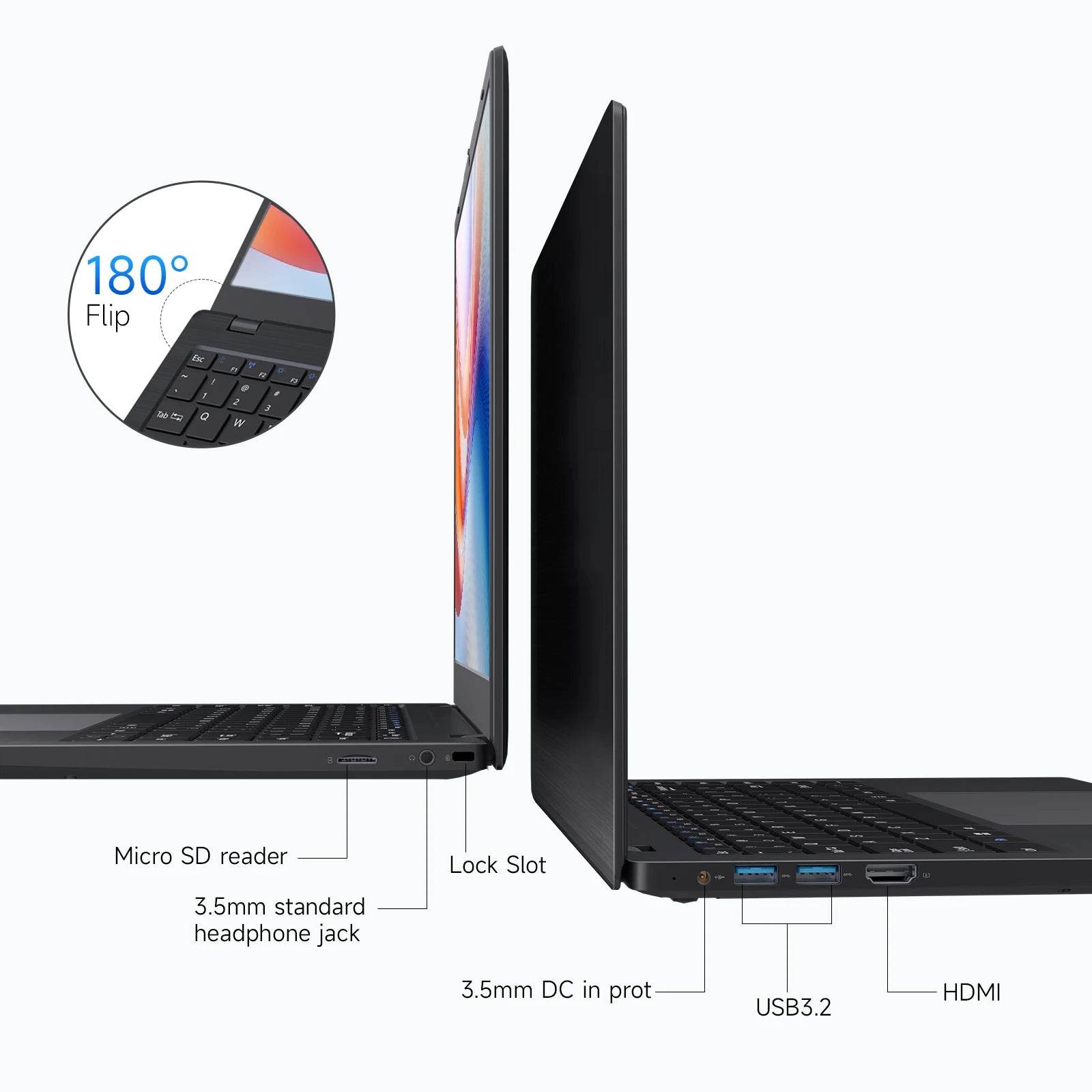 14 Inch Windows 11 Laptops New N4000 2.6Ghz 8GB RAM 256GB ROM Notbook Pc Computer Laptop - Price Value Store