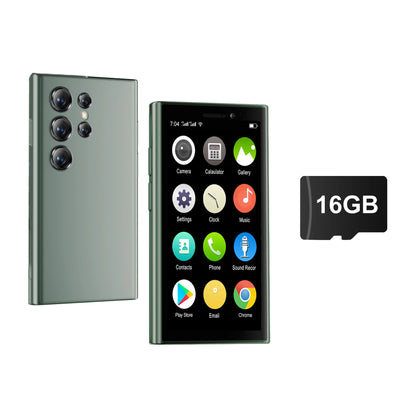 SERVO Android Mini Smartphone 3G Network Dual SIM Card Play Store Face Unlock WiFi GPS 5MP Camera 3.0" Small Cell Phone Portable
