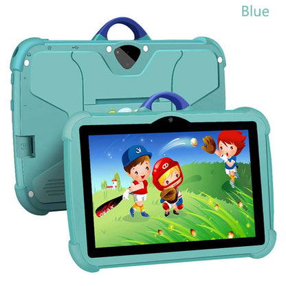 New Cartoon Pattern Kids Tablet 7.0 Inch Quad Core 4GB RAM 64GB ROM Android Learning Education Games Tablets Children's Gifts - Price Value Store