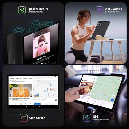 Latest Large Screen 14 Inch Tablet Pc Android 14 tablet 16+512GB Phone Call BT 5G WiFi Pad For Educational/Sheet music/Kitchen - Price Value Store