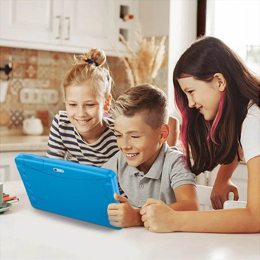2024 New BDF Tablet Android12 Kids Tablets 10.1 Inch 4GB+64GB Wifi+Sim Card 3G Internet Children Students Educational Gift Table - Price Value Store