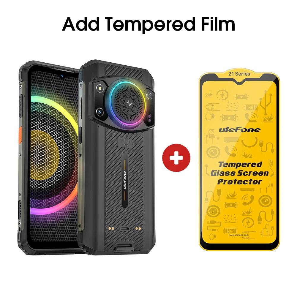 Ulefone Armor 21 Rugged Phone 16GB RAM 256GB ROM Smartphone Android 13 G99 moblie phone 64MP 9600mAh 4G Cellular Global Version - Price Value Store