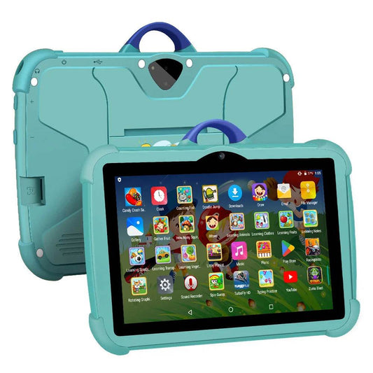 New 7 Inch Android 13 Learning Education Kids Tablets Quad Core 4GB RAM 64GB ROM Cheap Simple Children's favorite Tablet Pc - Price Value Store