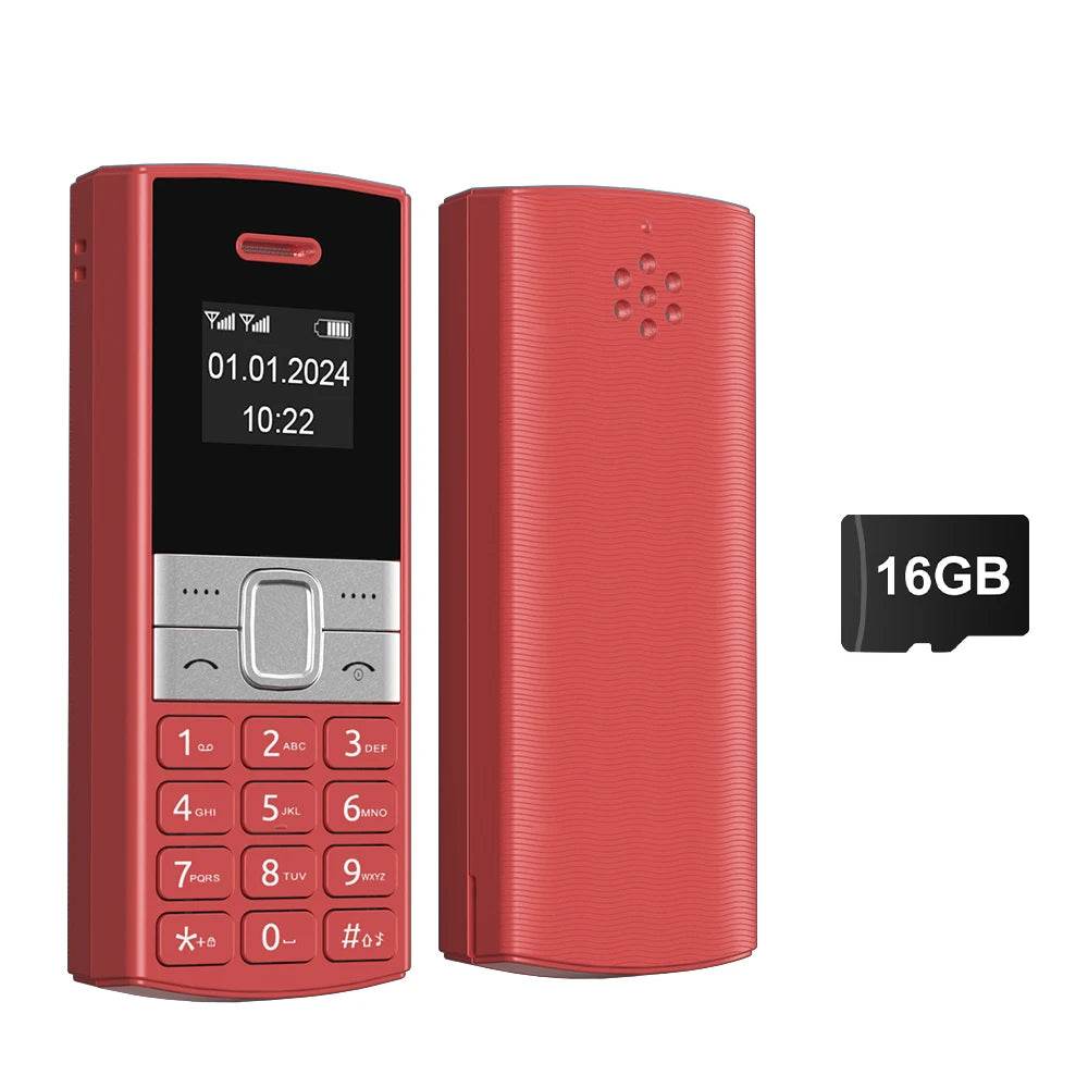 SERVO BM150 Super Small Feature Mobile Phone 2 SIM Standby Speed Dial Auto Call Record Blacklist Mini Button Smallest Telephones - Price Value Store