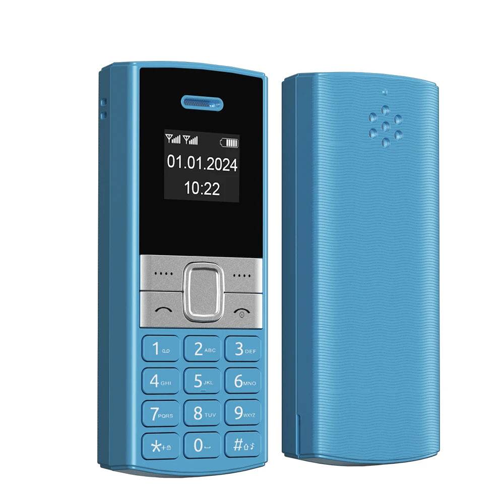 SERVO BM150 Super Small Feature Mobile Phone 2 SIM Standby Speed Dial Auto Call Record Blacklist Mini Button Smallest Telephones - Price Value Store