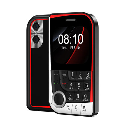 SERVO V10 Dual SIM Mobile Phone Magic Voice Speed Dial FM Radio Camera Flashlight Type-C Port 2.01" Screen Key Feature Cellphone