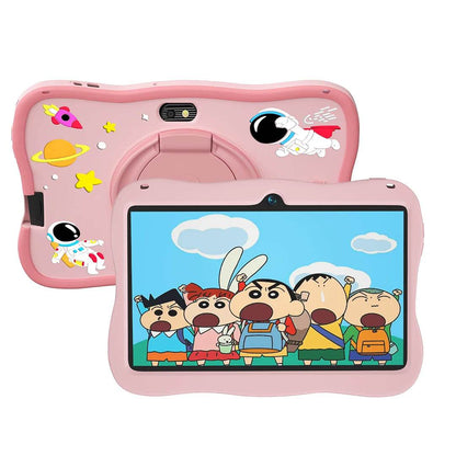 7 Inch Kid Tablet 4GB RAM 64GB ROM Android 13 Wi-Fi Battery Dual Camera Children's Gift Kids Software - Price Value Store
