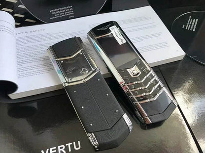 Elegant Metal Signature Handmade Mobile Phone Dual SIM Bluetooth Dialer Ebook Luxury Feature Classic Senior Phone for Elderly - Price Value Store