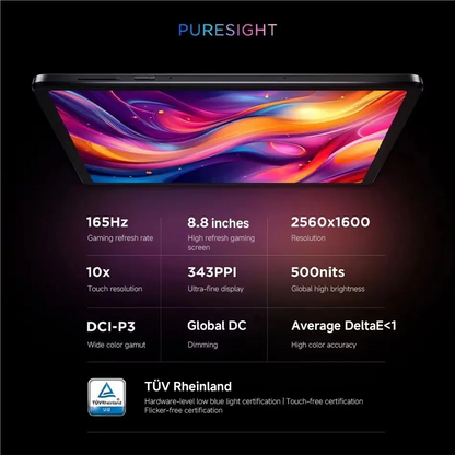 CN Version Lenovo Legion Y700 2025 Tab Gaming Pad Tablet 256GB 512GB Gen 3 8.8" 165Hz Display 6550mAh 68W Charging Android 14