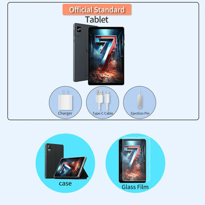 Headwolf FPad7 tablet 8" FHD Display Android 15 MTK Dimensity 7050 CPU 2560x1600 IPS/16GB+256GB/ 4G LTE 4G LTE Global Version