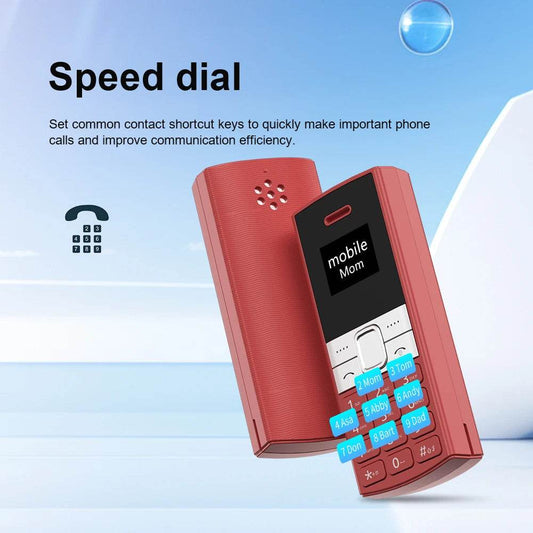 SERVO BM150 Super Small Feature Mobile Phone 2 SIM Standby Speed Dial Auto Call Record Blacklist Mini Button Smallest Telephones - Price Value Store
