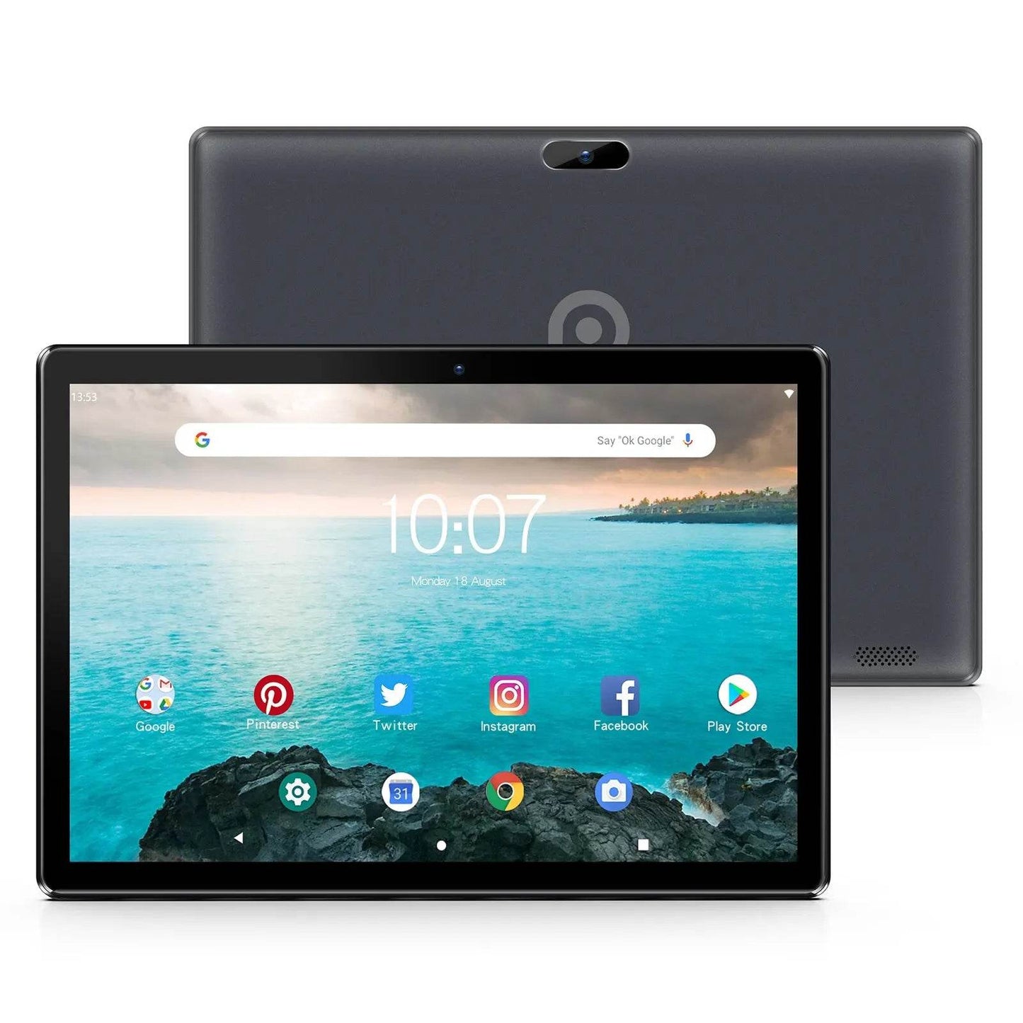 PRITOM 10 Inch Tablet PC with SIM Slot Android 13 64 GB Quad Core Touch Screen WiFi GPS Support 3G Phone Call - Price Value Store