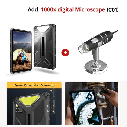 5G Rugged Tablet Ulefone Armor Pad 4 Ultra IP68/IP69K LED Light 11800mAh Battery,fast charging 16GB+256GB 50MP - Price Value Store