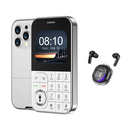 SERVO V9 Small Card Mobile Phone Dual SIM Standby Flashlight Magic Voice Speed Dial Retro Camera Colorful Portable Feature Phone - Price Value Store