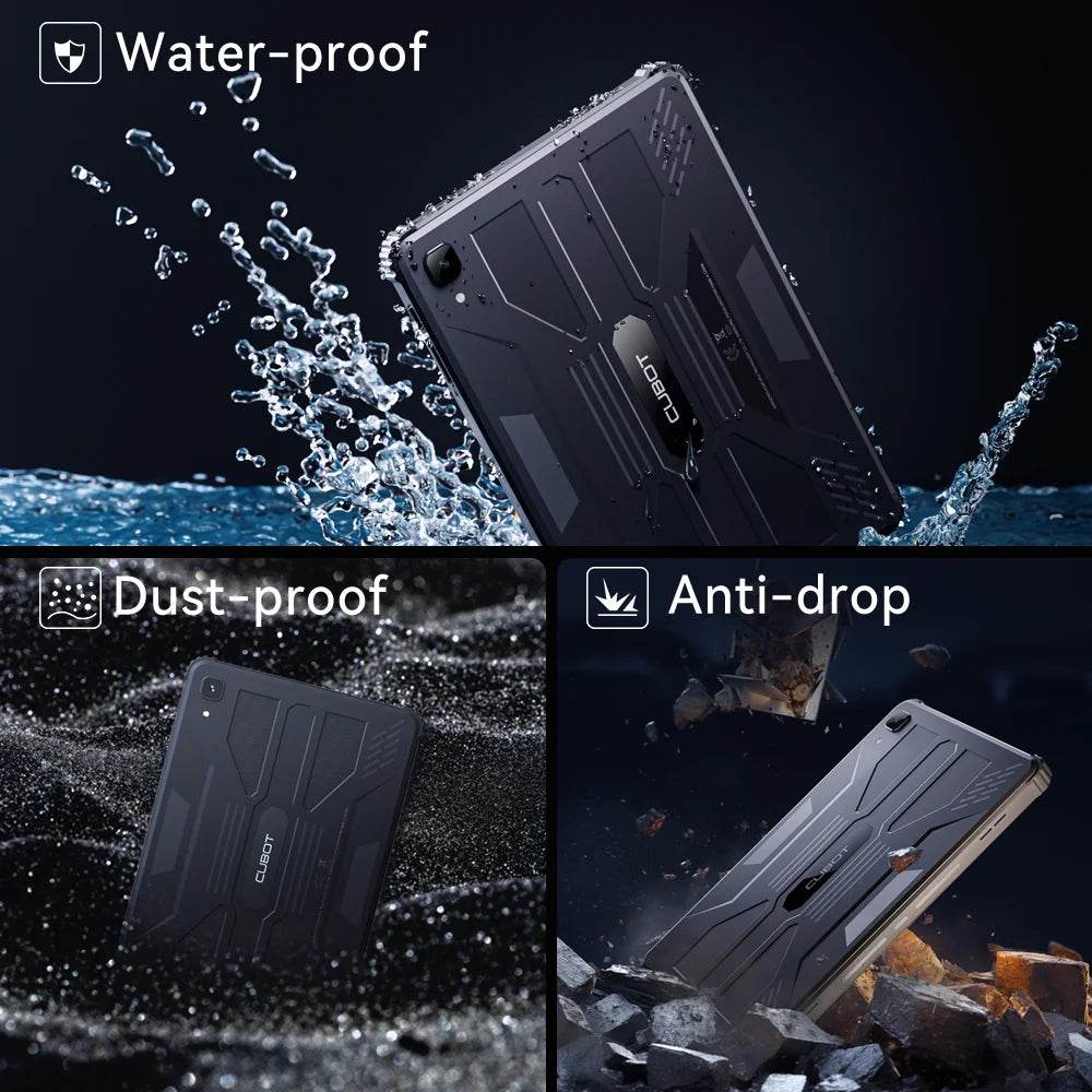 Cubot TAB KINGKONG, Rugged Tablet Android 13, IP68 Waterproof, 16GB+256GB, Add to Cart & Collection,Coming Soon - Price Value Store