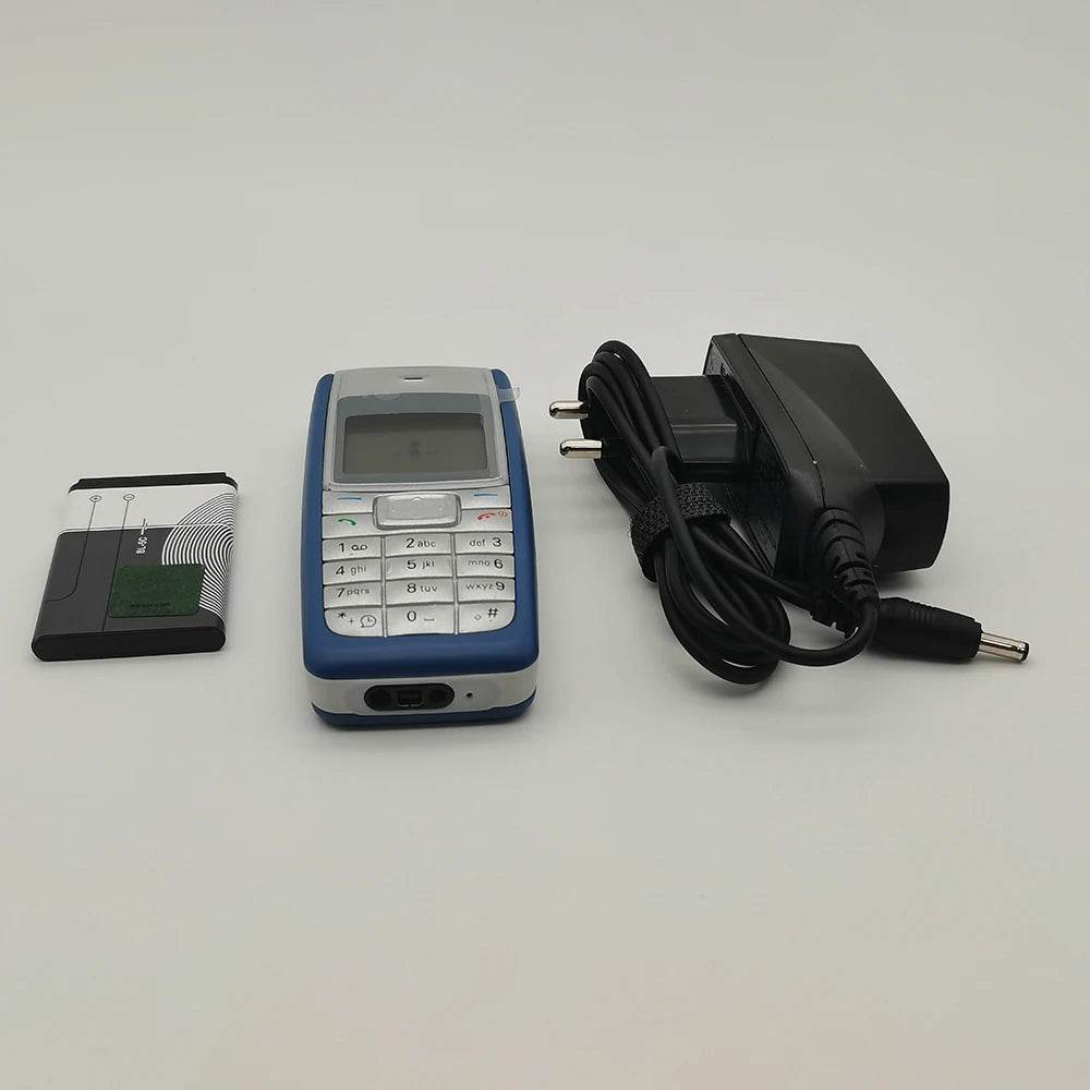 Original Unlocked 1110 Loudspeaker Mobile Phone Russian Arabic Hebrew English Keyboard Made in Finland - Price Value Store
