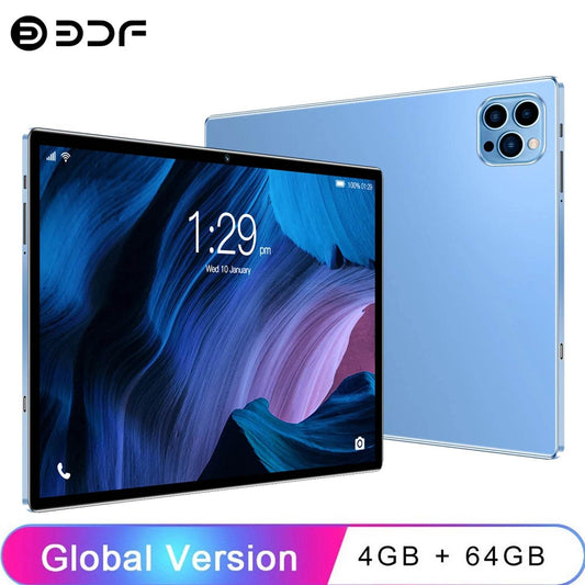 New 10.1 Inch Tablets Octa Core 4GB RAM 64GB ROM Dual SIM Cards 3G Phone Call WiFi Bluetooth Google Play Tablet Pc Android 13 - Price Value Store