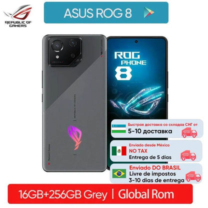 Original ASUS ROG Phone 8 Smartphone Snapdragon 8 Gen 3 6.78'' 165HZ E-Sports Screen 5500mAh 65W Fast charging ROG 8 Gaming NFC - Price Value Store