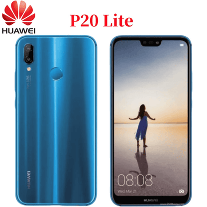 Huawei P20 Lite Smartphone Android 16MP+24MP Camera 5.84 inch 4G+128GB ROM 5G Network Mobile phones Google Play Store Cellphones - Price Value Store