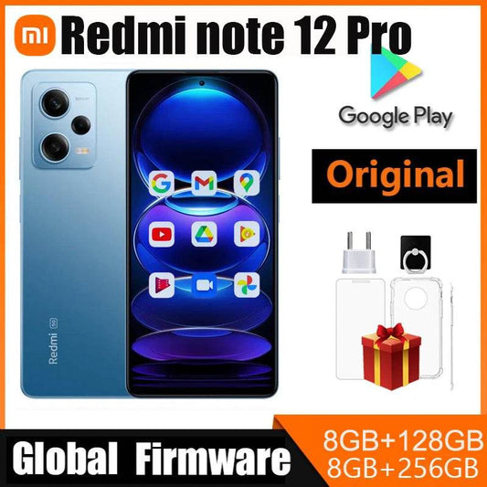 Xiaomi Redmi Note 12 Pro 5G Smartphone 1080 OIS Camera MediaTek Dimensity 120Hz AMOLED Display 67W Charger used phone - Price Value Store