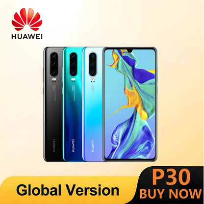 HUAWEI P30 Smartphone Android Global version 6.1 inch 40MP Camera 128GB ROM 4G Network Mobile phones Google Play Cell phone - Price Value Store