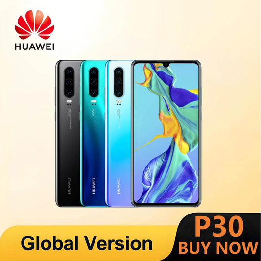 HUAWEI P30 Smartphone Android Global version 6.1 inch 40MP Camera 128GB ROM 4G Network Mobile phones Google Play Cell phone - Price Value Store